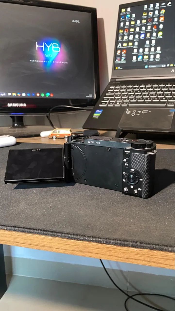 Sony ZV-E10 4K - Câmera Mirrorless