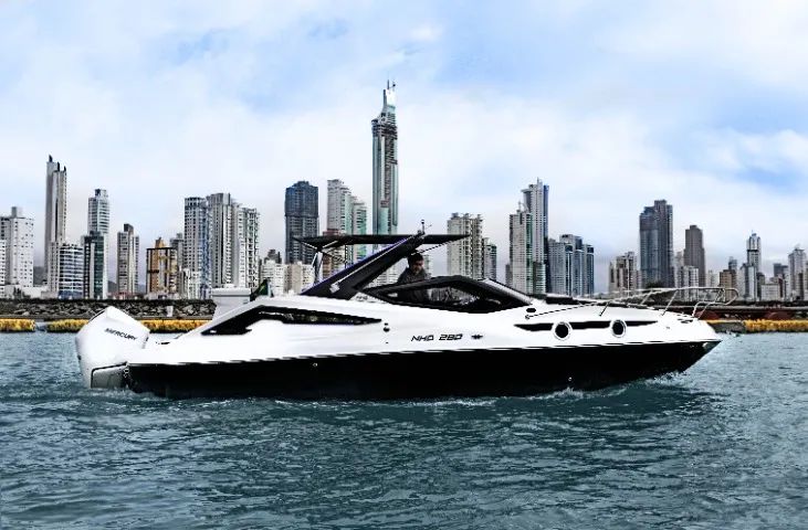 Lancha NHD 265 Cabinada 2025 com motor Mercury 250hp 4T - Zero Milhas - Foto 3