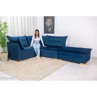 Sofá de Canto Vênus OFERTA rf86 - Foto 4