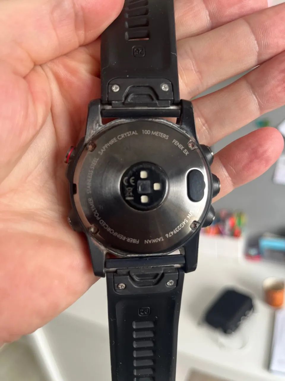 Relógio Garmin Fenix 5X Plus - Foto 3