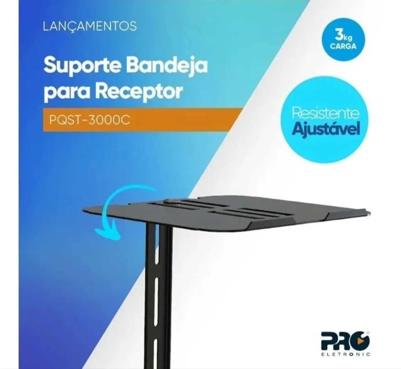 Suporte pra conversor modelo bandeja