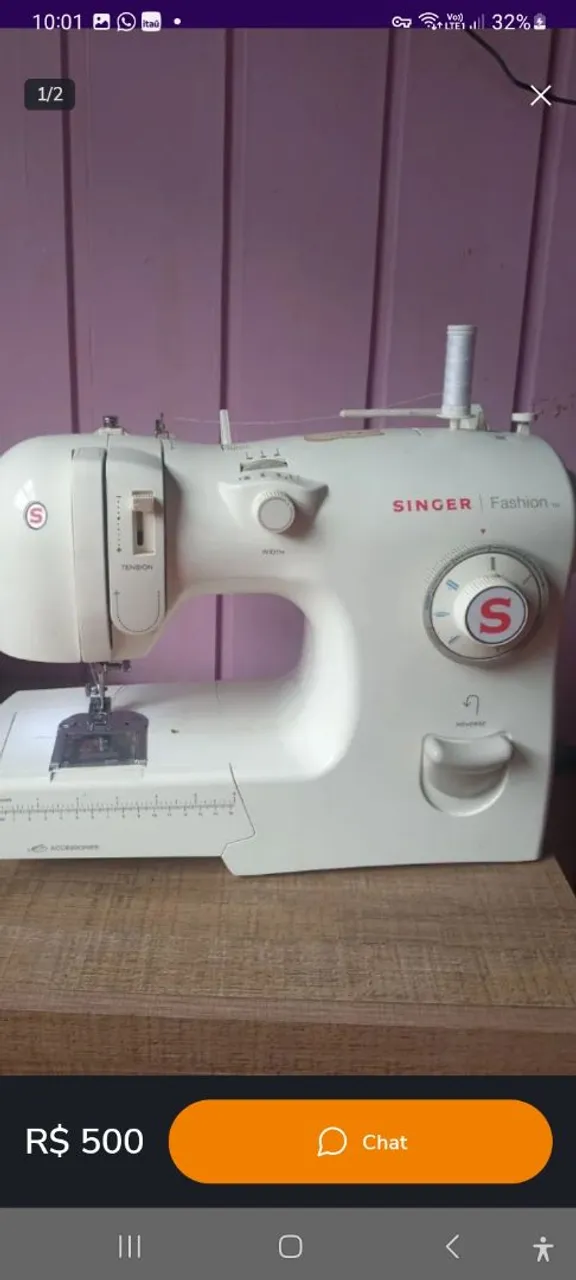 Máquina de Costura Singer Fashion