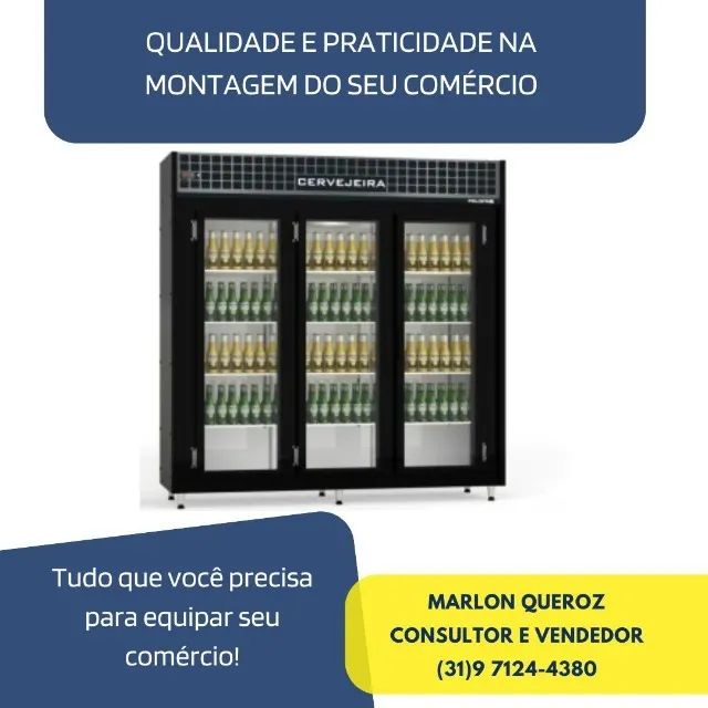 Cervejeira 3 Portas Polo Frio 127-220v