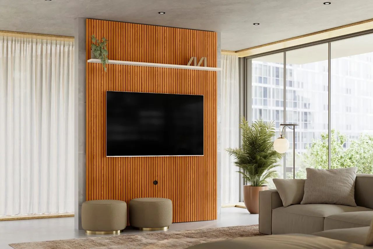 Painel ripado+rack - Foto 3