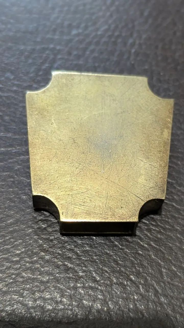 Capa para Caixa de Fósforos / Porta Selos (Metal Gravado) - Foto 2
