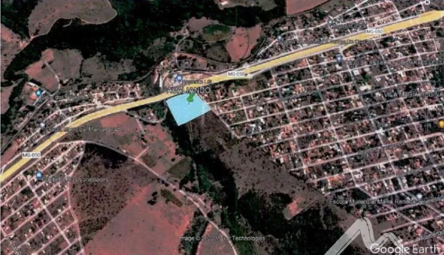 JUATUBA/MG  Terreno com  hectares (24.900m²), às margens da MG-050