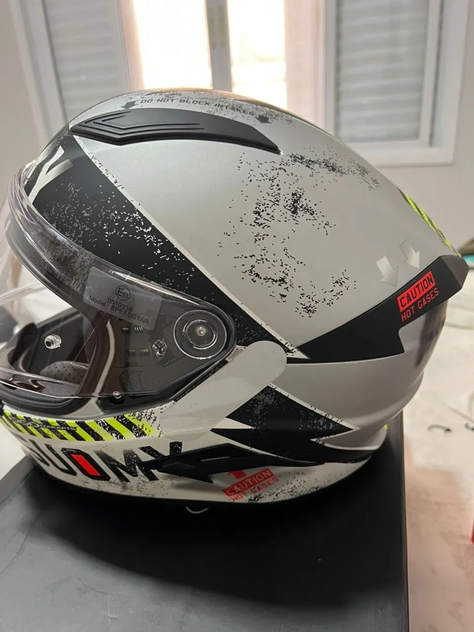 Capacete Suomy Speedstar n.60 (usado 1x) - Foto 5