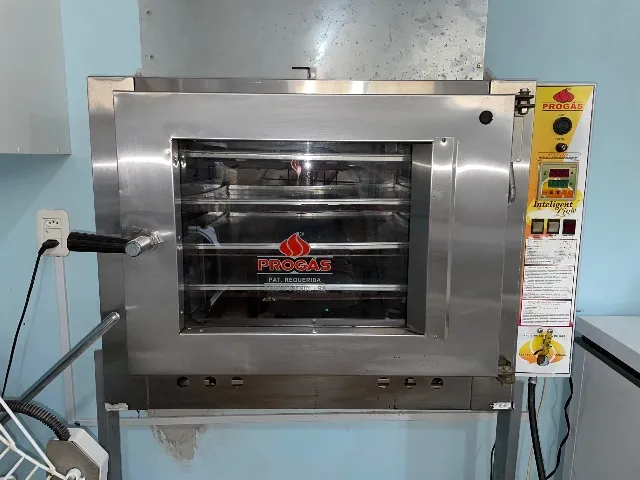 Forno A Gás Turbo Progás PRP-5000NL Bivolt Com 4 Esteiras