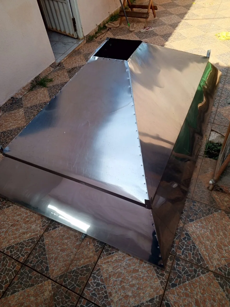 Coifa de inox