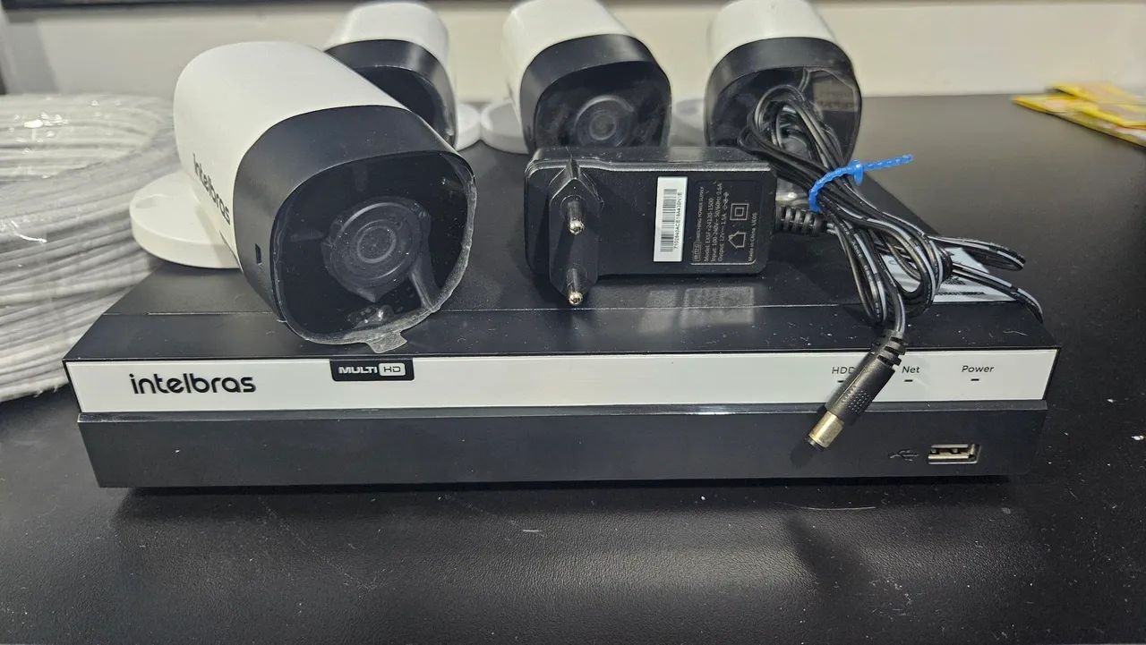 Kit Câmeras de Segurança Intelbras 4 Câmeras HD - Foto 2