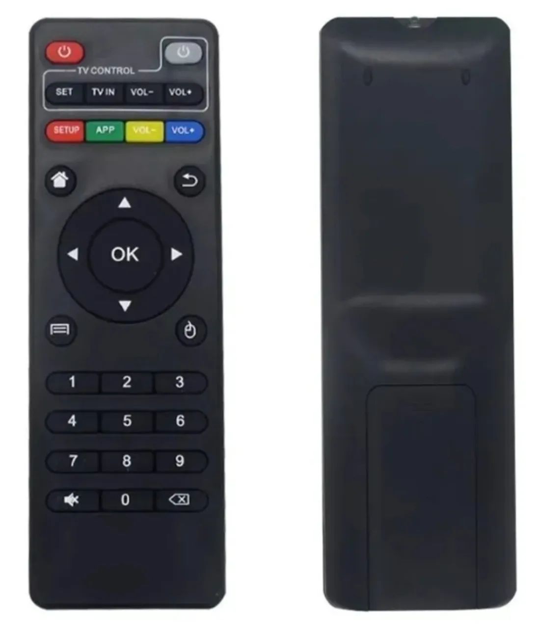 Controle de TV box