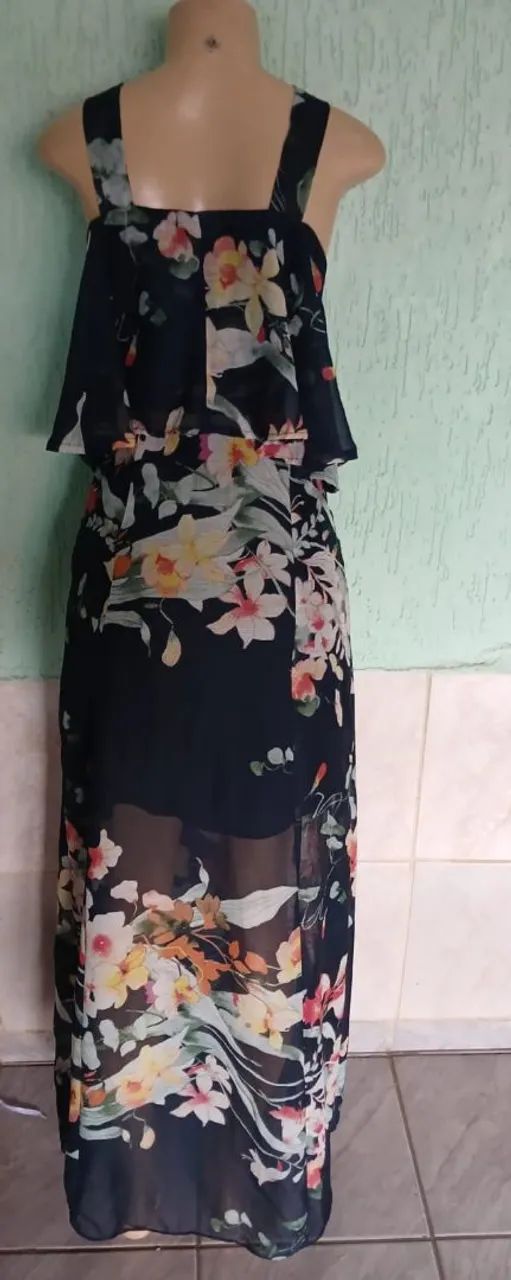 Vestido Longo Floral Zinzane - Foto 2