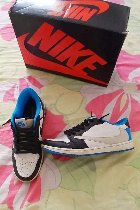 Tênis Nike Air Jordan 1 Retro High OG - Tamanho 40 - Foto 3