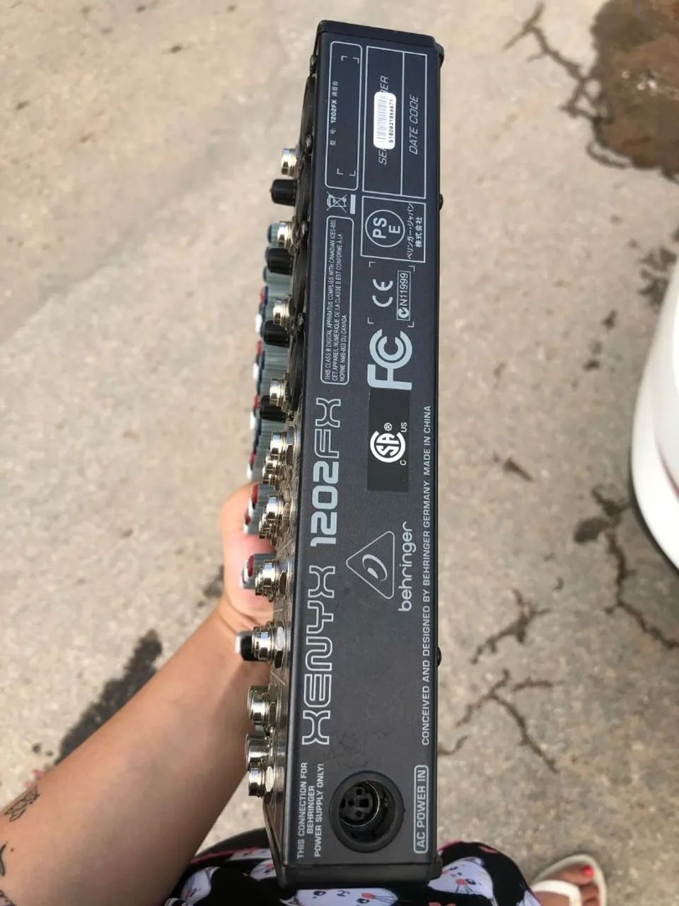 Mesa de Som Behringer Xenyx 1202FX - Foto 4