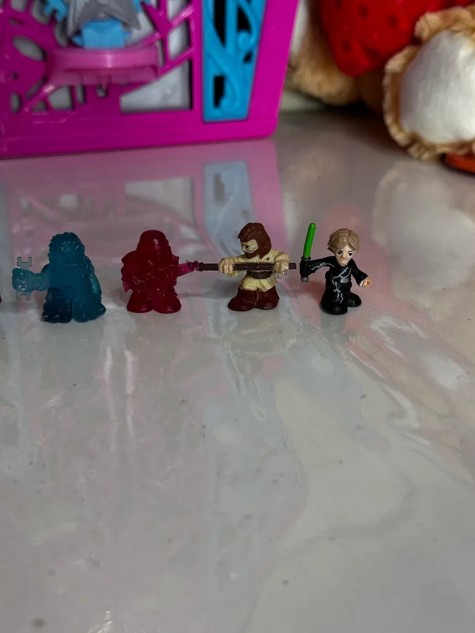 kit bonecos miniatura star wars galatic hero - Foto 3