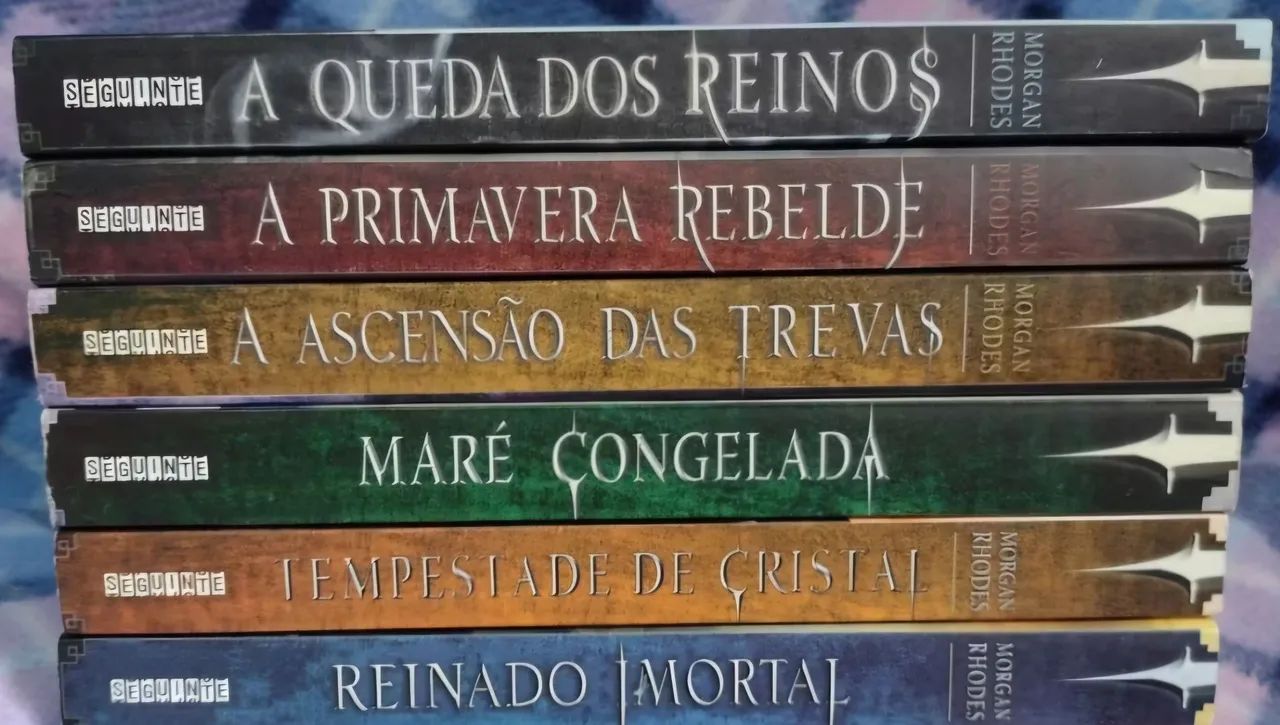 Coleção A queda dos reinos- Morgan Rhodes - Completa