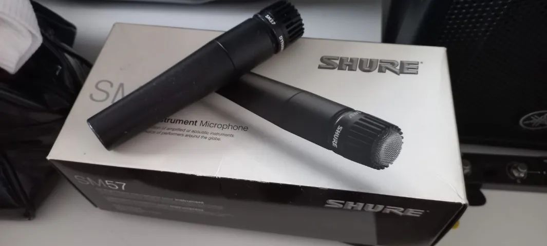 Microfone para Instrumentos Shure SM57 - Foto 4