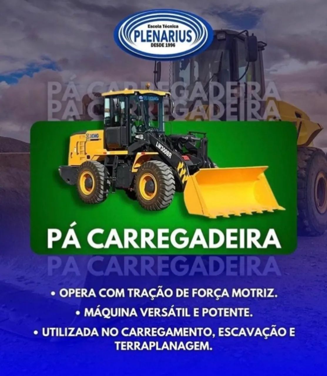 CURSO FORMAÇÃO DE OPERADOR DE MÁQUINAS PESADAS UBERLÂNDIA E REGIÕES DE MINAS!  - Foto 4