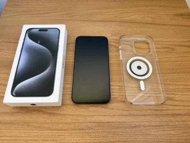 iPhone 15 Pro Max 256GB Blue Titanium - Impecavel - Foto 5