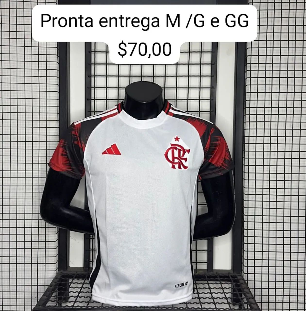 Camisa Flamengo Pronta Entrega G e GG - Foto 2