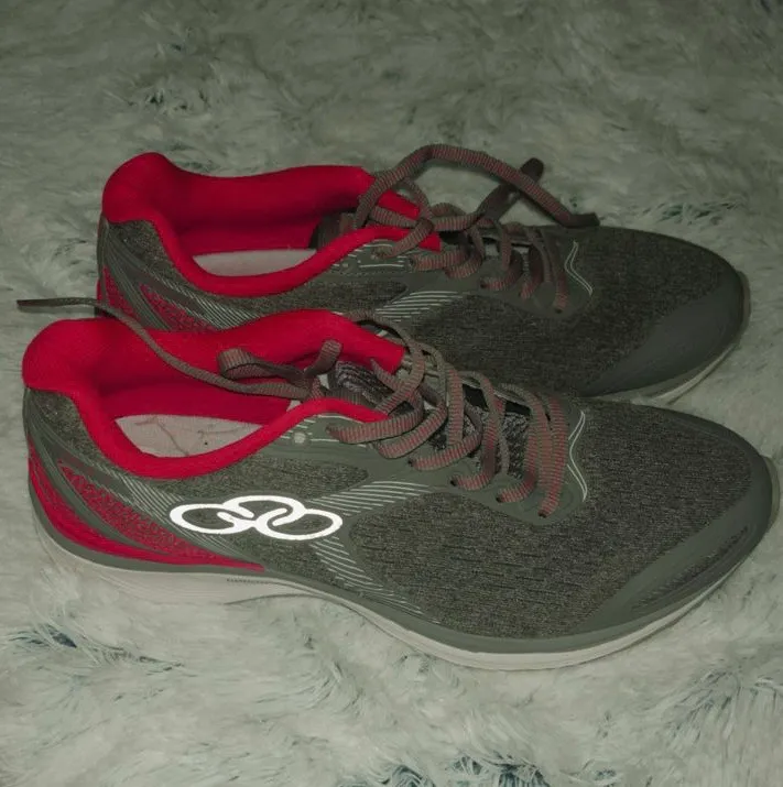 Tênis Olympikus feminino cinza e rosa