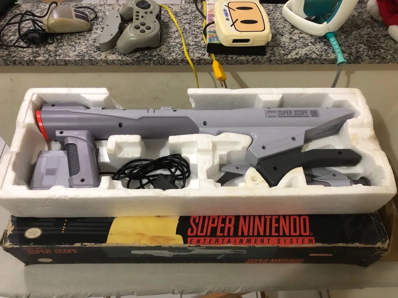 Super Scope para Super Nintendo - Original e Completo - Foto 2
