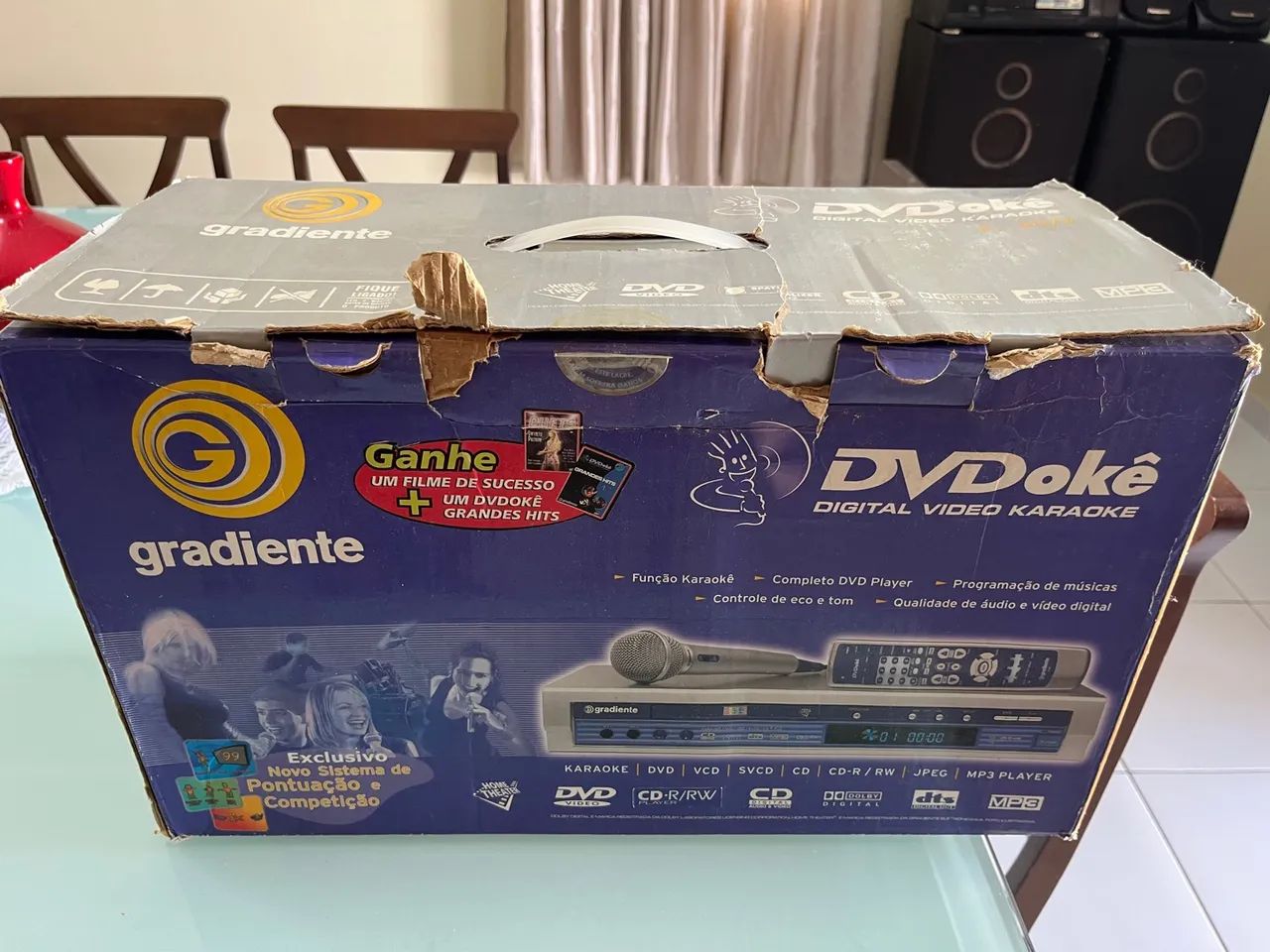 DVDokê gradiente- Com defeito  - Foto 2