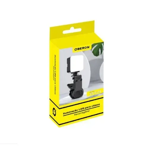 Iluminação led para Fotos e Vídeos Profissional 7w Oberon- OR-PL03