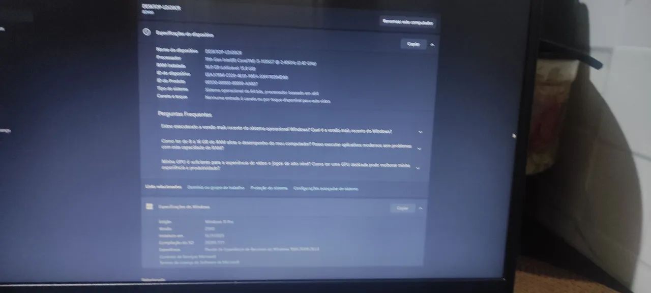 Notebook  Intel core i5-1135G7, 16GB DDR4, SSD 240GB  v14  g2 - Foto 4