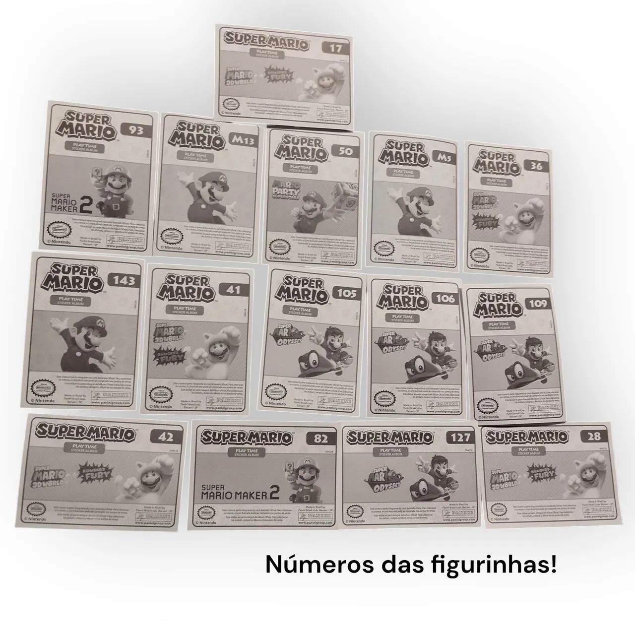 Lote de figurinhas adesivas do SUPER MARIO! #2 - Foto 2