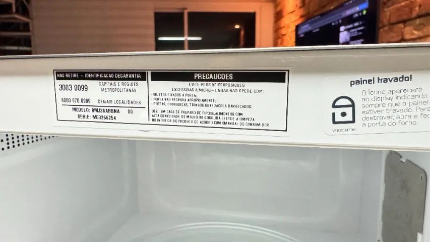 Microondas Brastemp Ative! 38L - UMA SEMANA DE USO - Foto 2