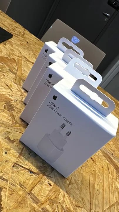  Fonte USB-C  Turbo 20w original com NF e Garantia 1 ano 