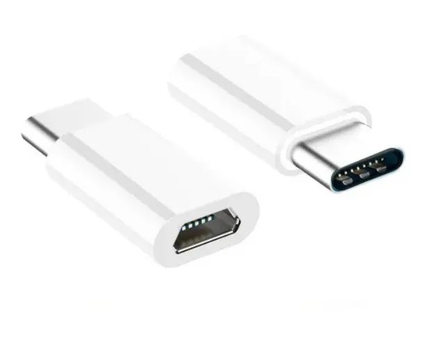 Adaptador Micro Usb V8 Fêmea E Usb-c Macho  - Foto 3