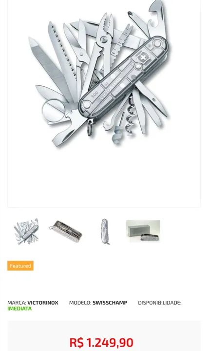 Canivete Suíço Multifuncional para Acampamento - Foto 3