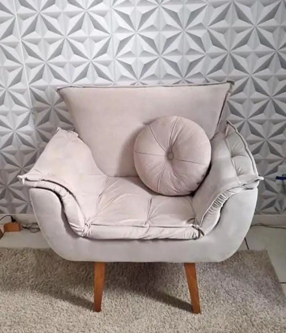 Na compra de 2 poltronas ganhe um puff de brinde  - Foto 2