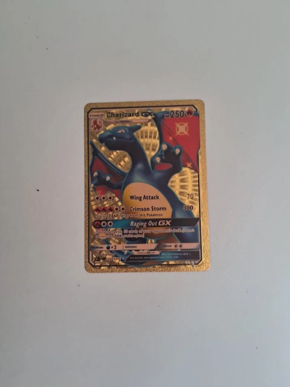Charizard GX - Gold Star - Pokemon Card