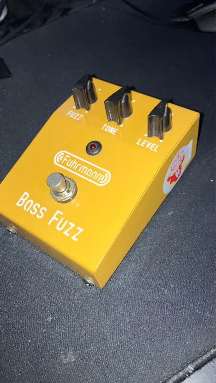 Pedal Fuzz Baixo Fuhrmann 
