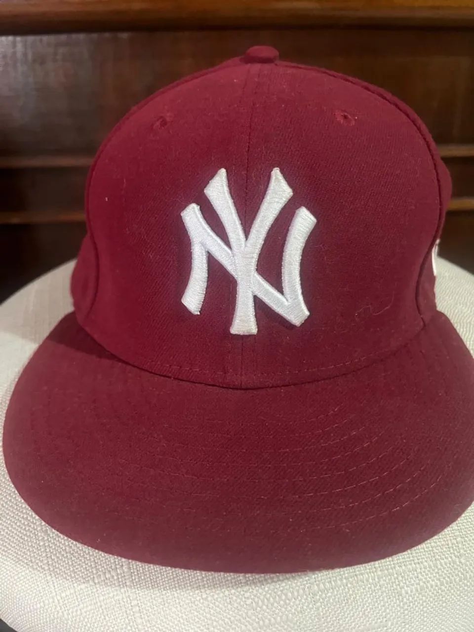 Boné New York Yankees Vermelho