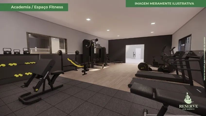 Apartamento com 2 dormitórios no bairro do José Américo próximo a A&C com área de lazer - Foto 3