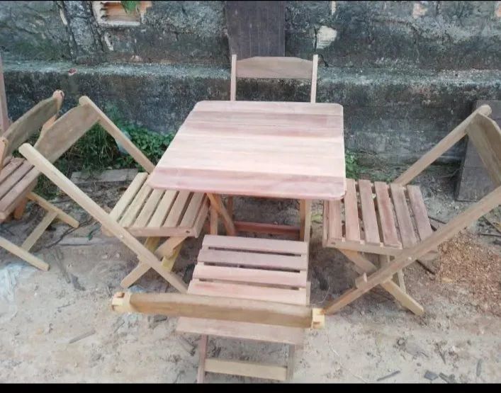 Mesas e cadeiras dobráveis! - Foto 4