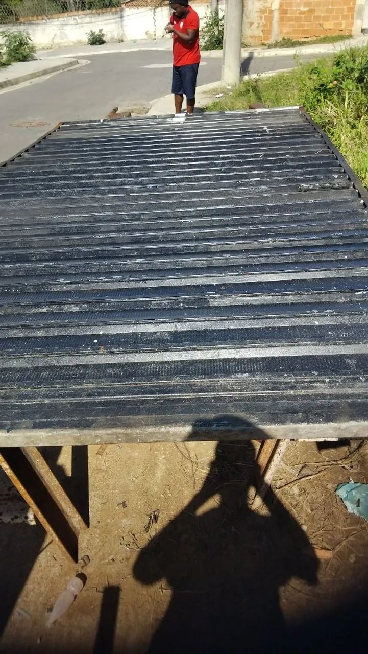 FABRICO,VENDO E INSTALO PORTA DE AÇO.  - Foto 4