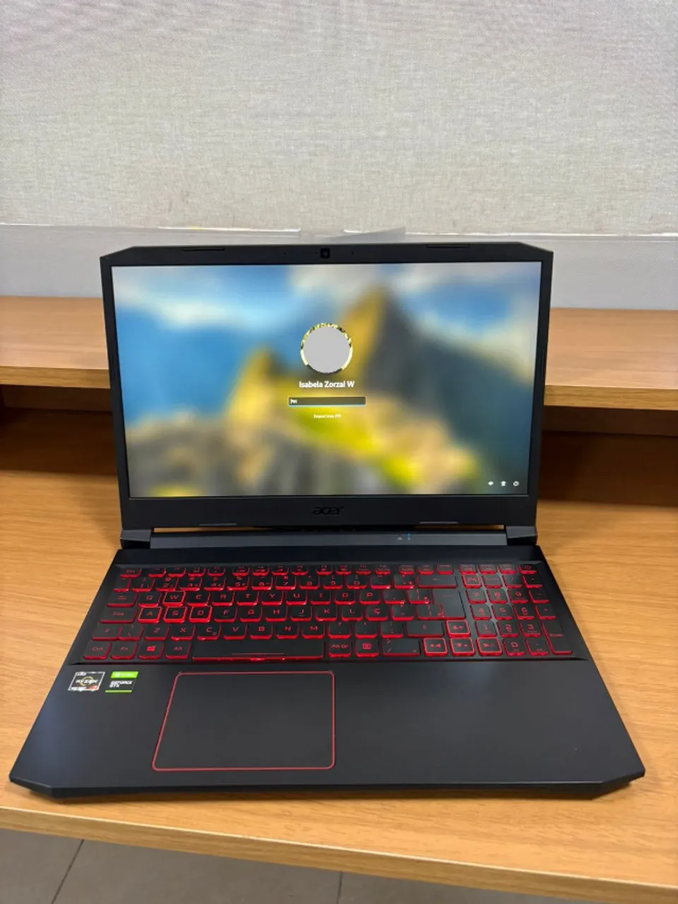 Notebook Acer Nitro Ryzen 7 - 32GB RAM - GTX 1650