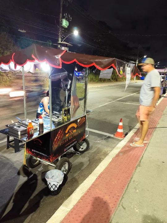 Carrinho de Churrasquinho montado  - Foto 4