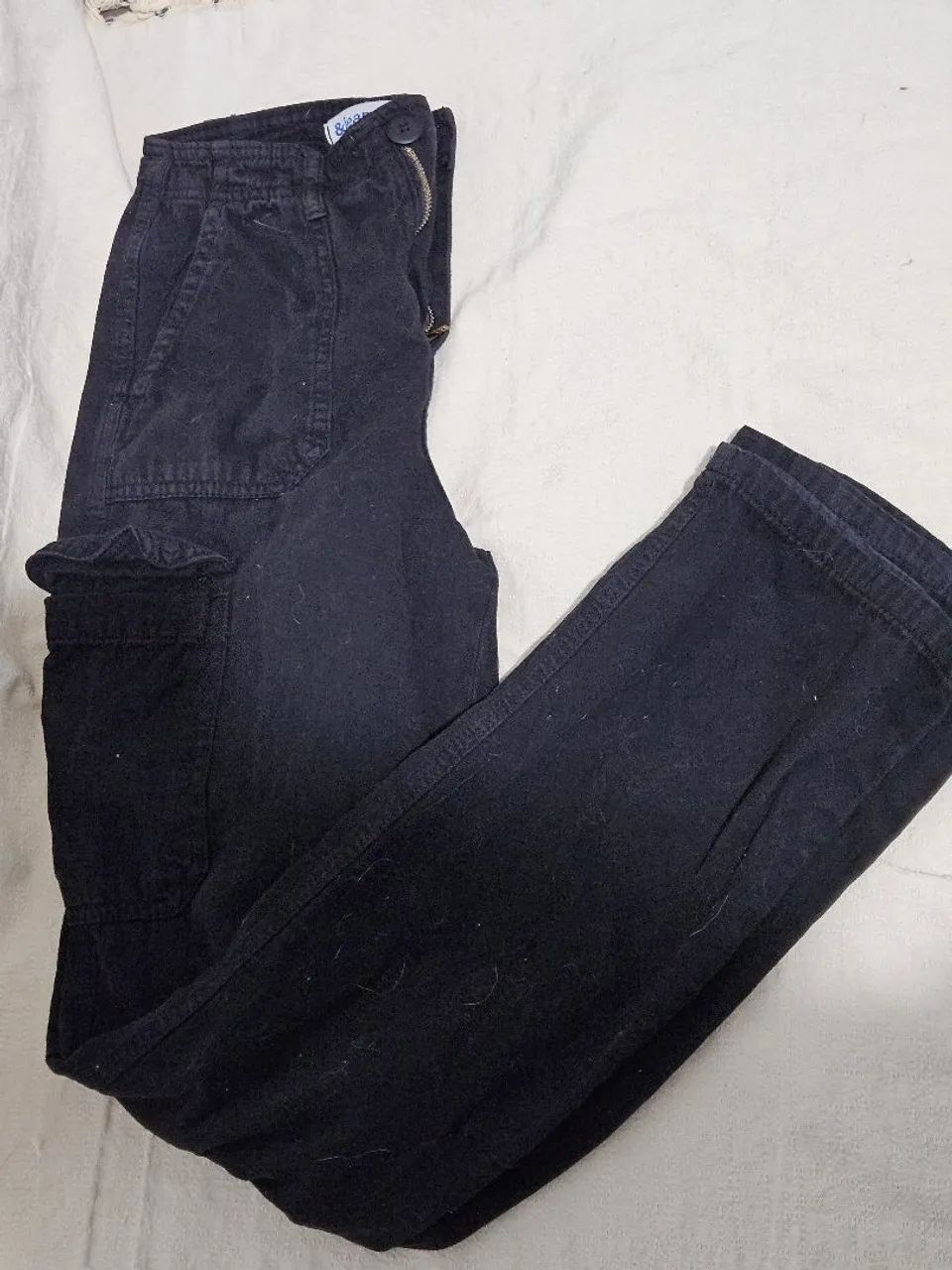 calça cargo preta