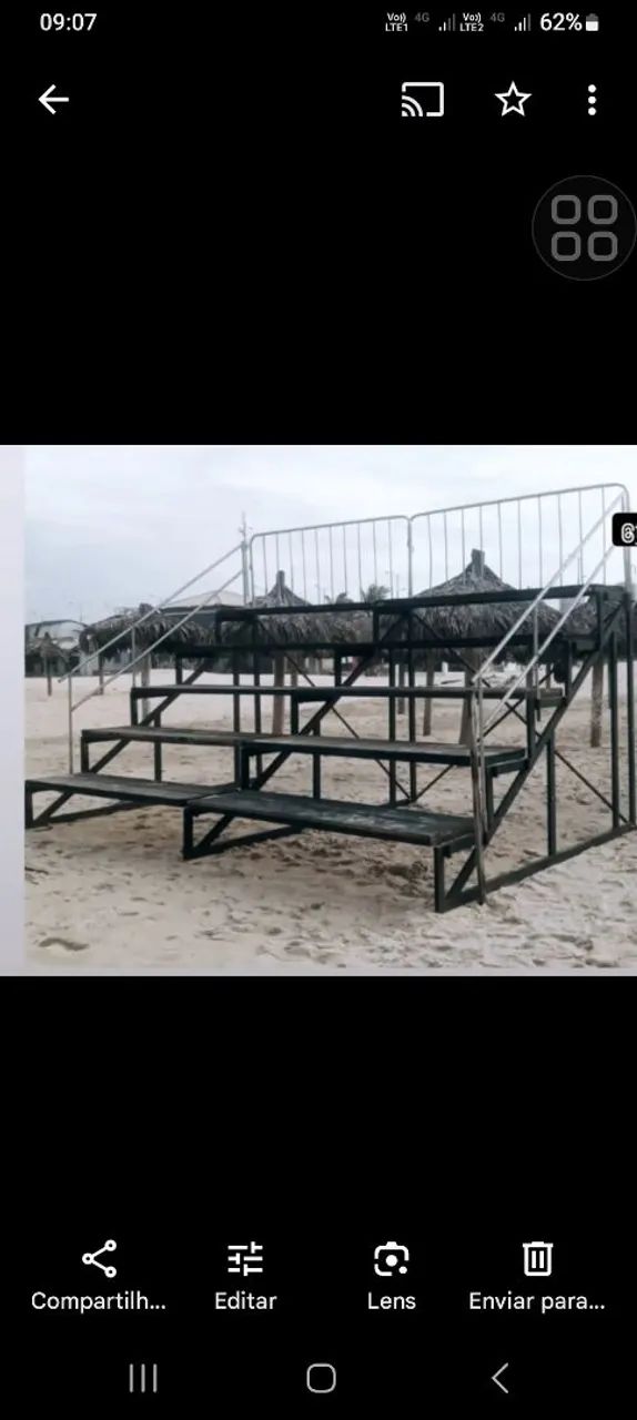 Locação de Arquibancada Coberta - Foto 5