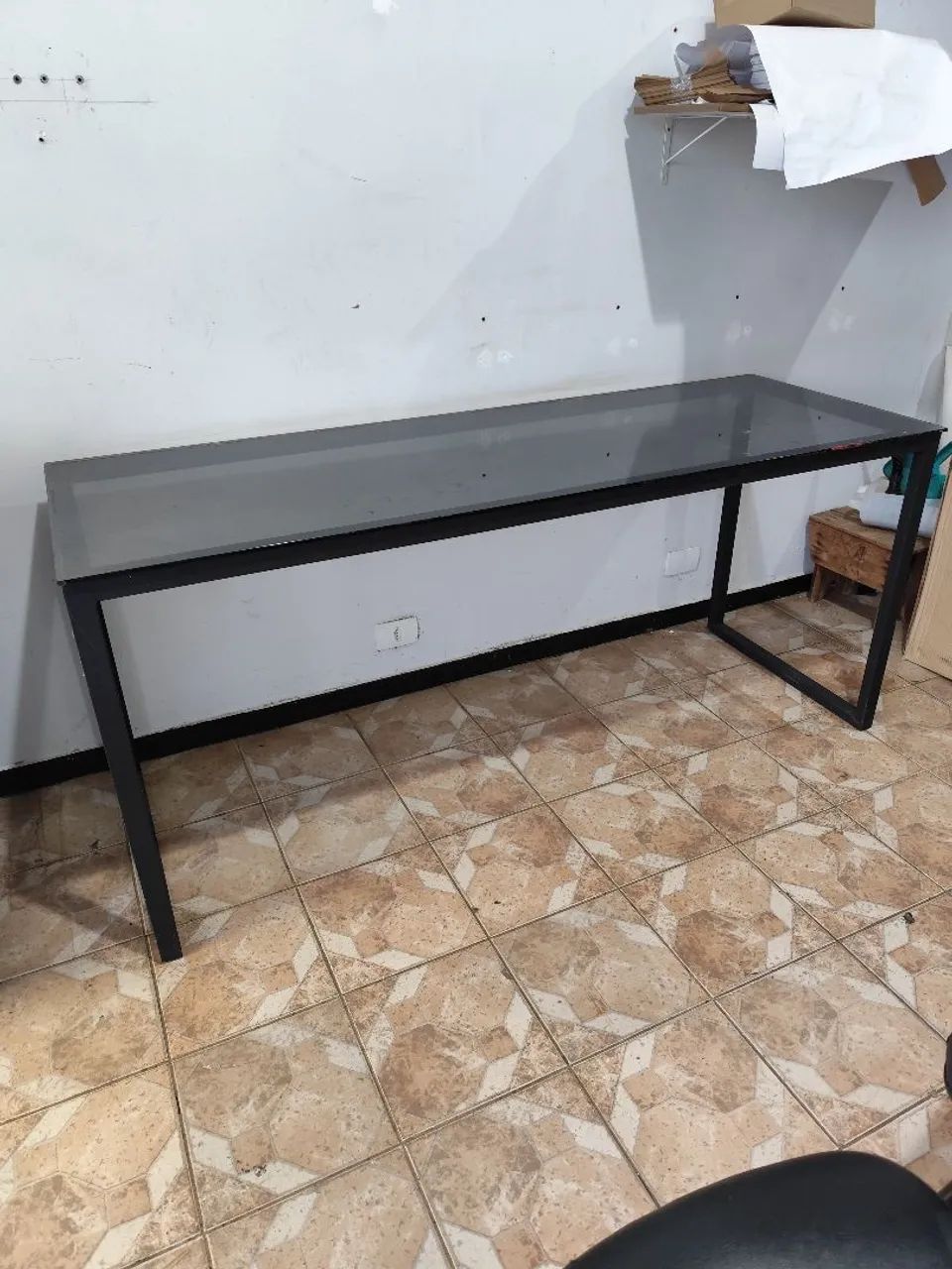 Mesa de vidro 