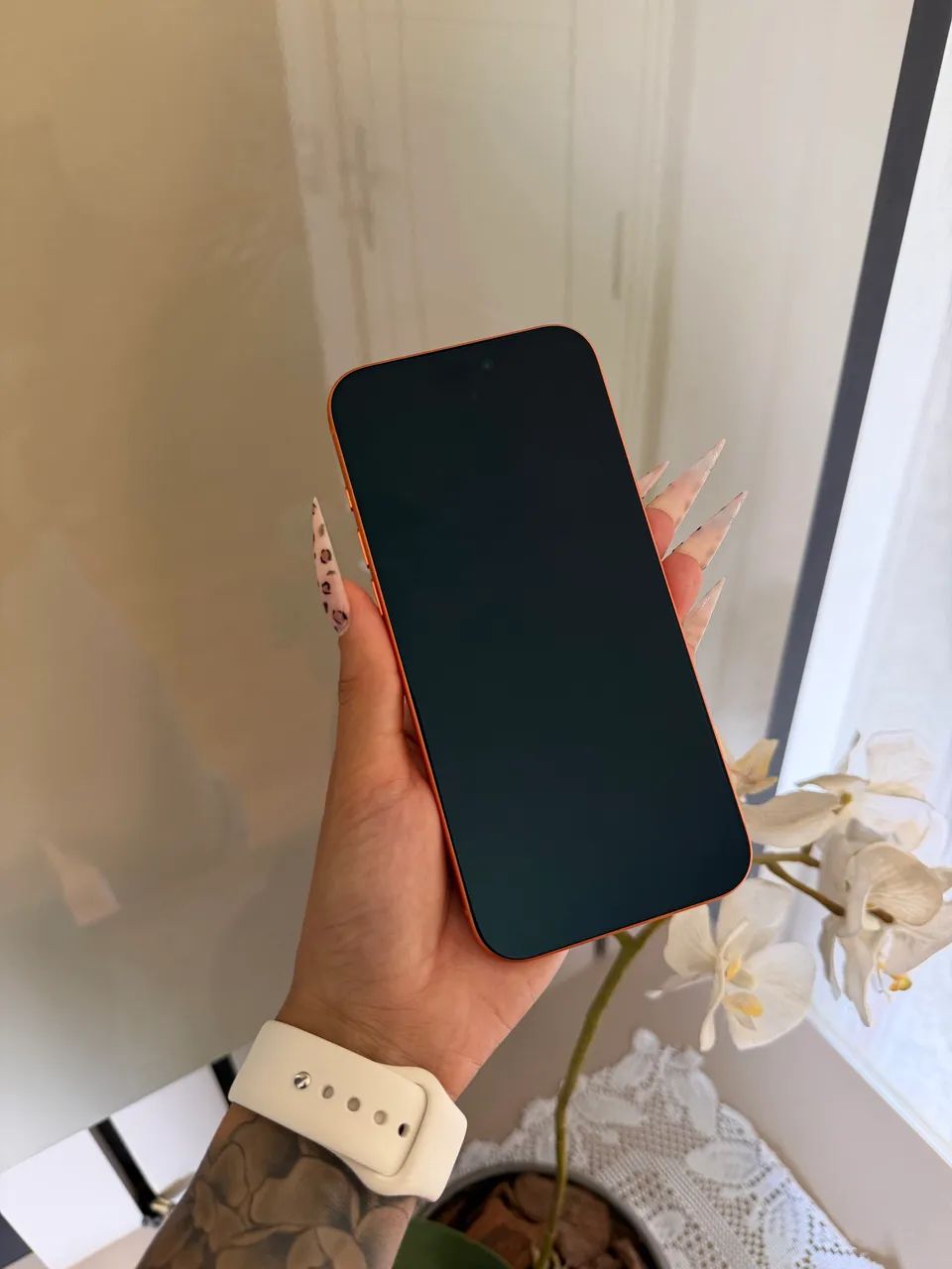 iPhone 17 Pro Max Titânio Laranja Garantia Apple - Foto 5
