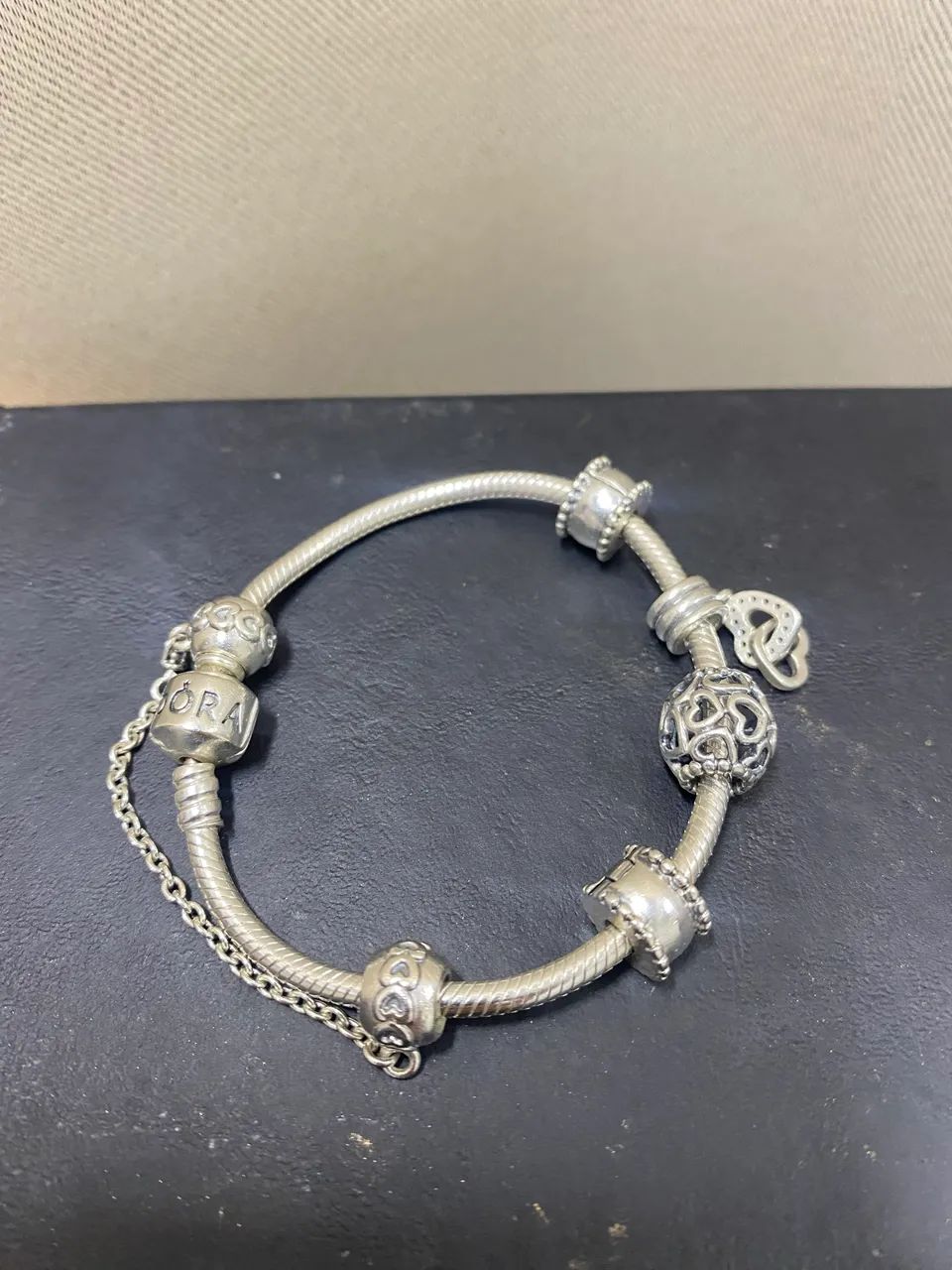 Pulseira Pandora Original na prata  - Foto 3