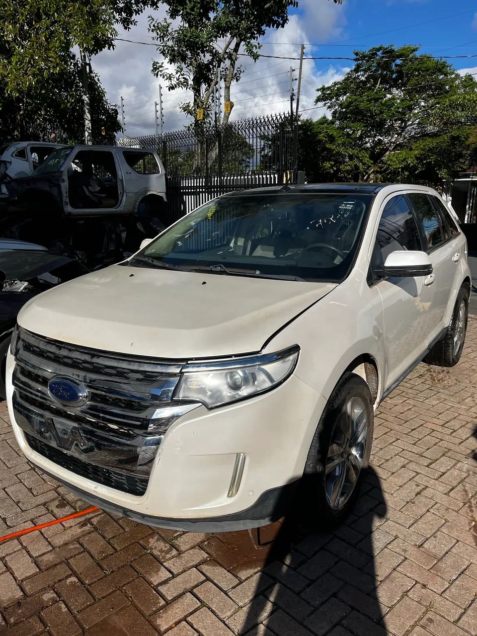 Sucata Ford Edge 3.5 V6 2012 moto Funcionando  - Foto 5