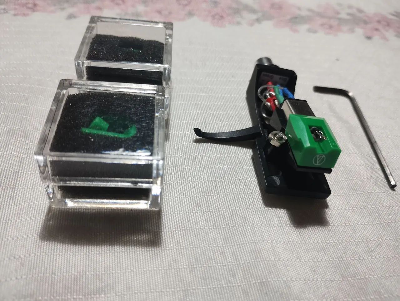 Cápsula Audio Técnica com headshell e 2 agulhas  - Foto 3